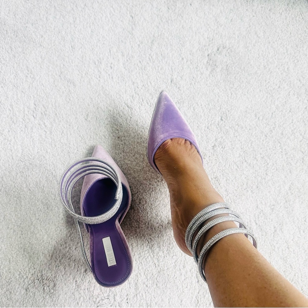 Steve Madden Purple Stiletto Heels - Picture 14 of 17